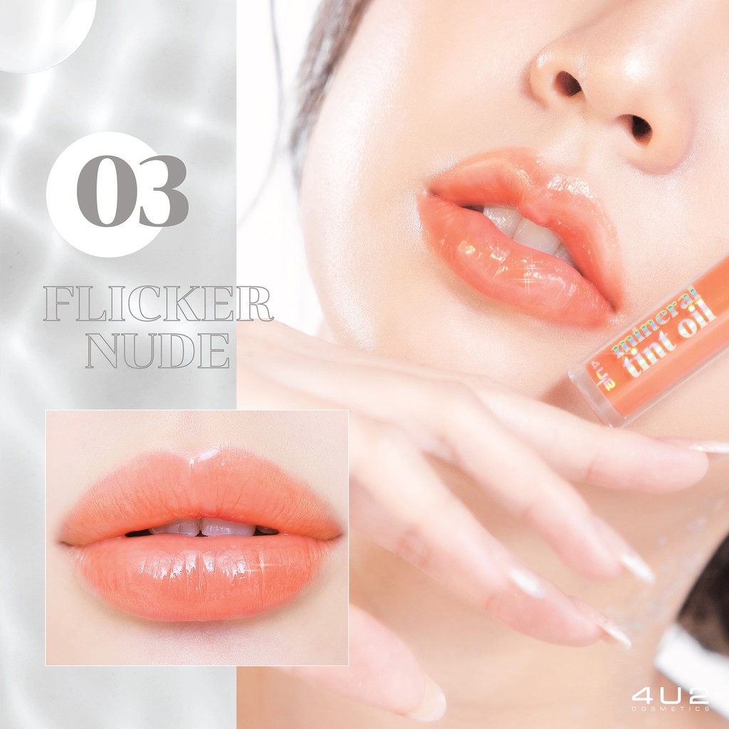 Son môi 4U2 Mineral Tint Oil