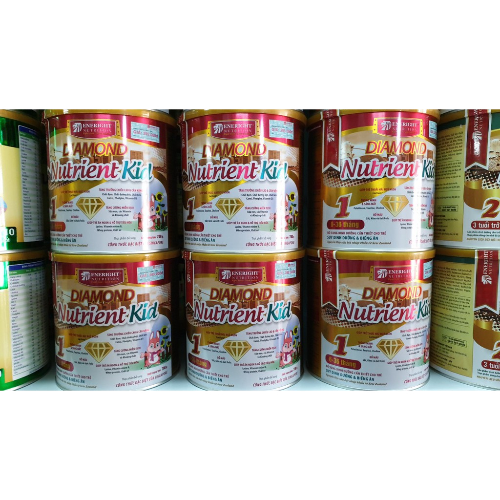 Sữa Diamond Nutrient Kid 2 700g Date T02/2022