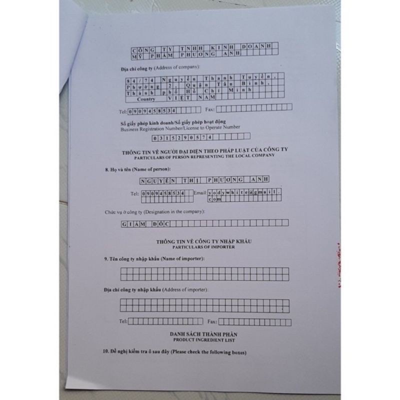 Sữa rửa mặt, gel rửa mặt nọc ong Yody White Phương Anh  150ml