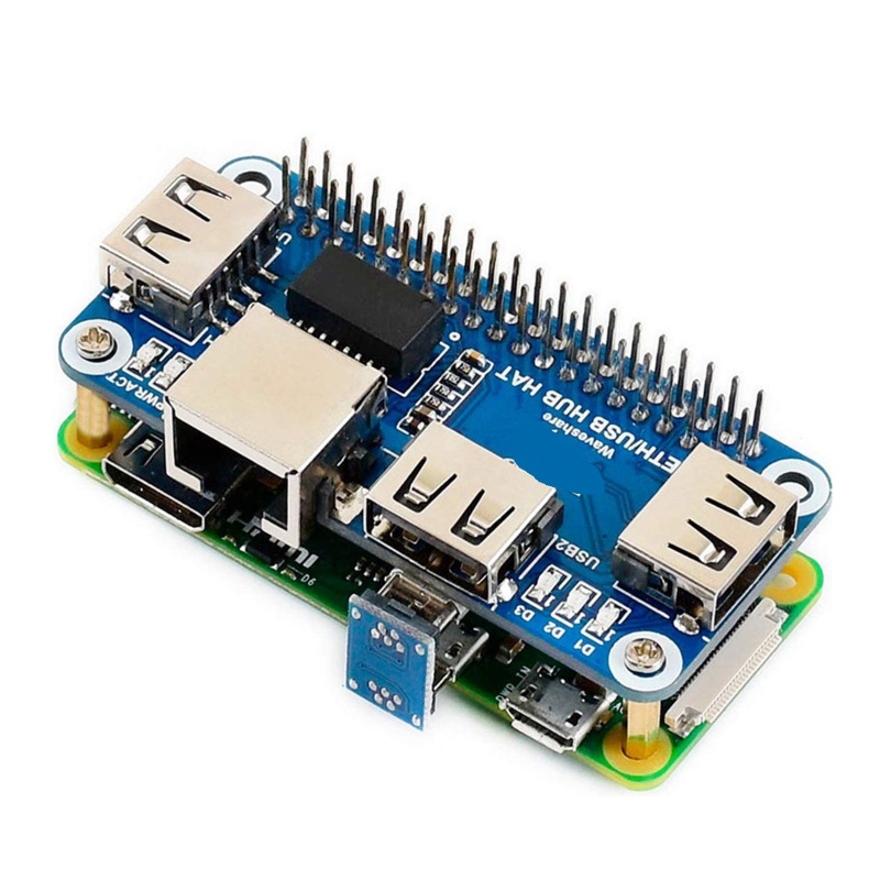 Bảng Mạch Mở Rộng Cho Raspberry Pi 4 Model B 3B+ Zero W WH USB Sang Rj45 Ethernet