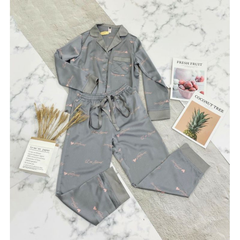 Bộ Pyjama Vic dài tay vnxk