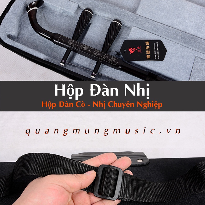 [Rẻ Nhất Shopee] Hộp Đựng Đàn Nhị Chuyên Nghiệp - Hộp Đàn Cò Nhị Cao Cấp