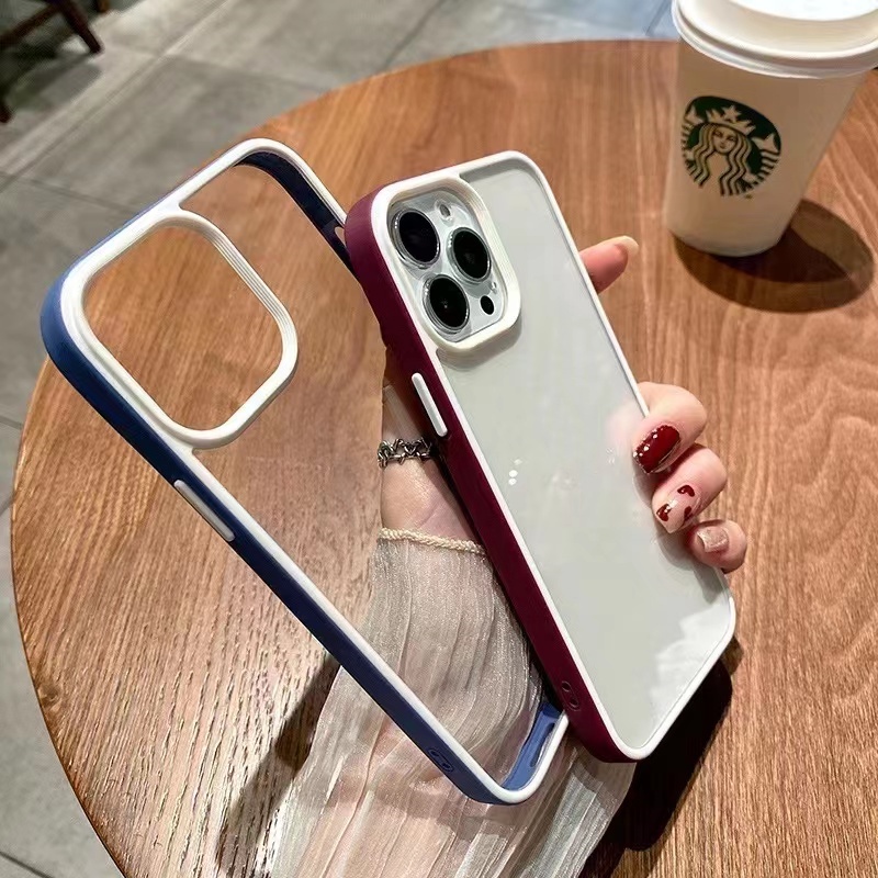 Ốp Điện Thoại Cứng Trong Suốt Chống Sốc Chất Lượng Cao Dành Cho iPhone 13 pro max 12 11 pro max