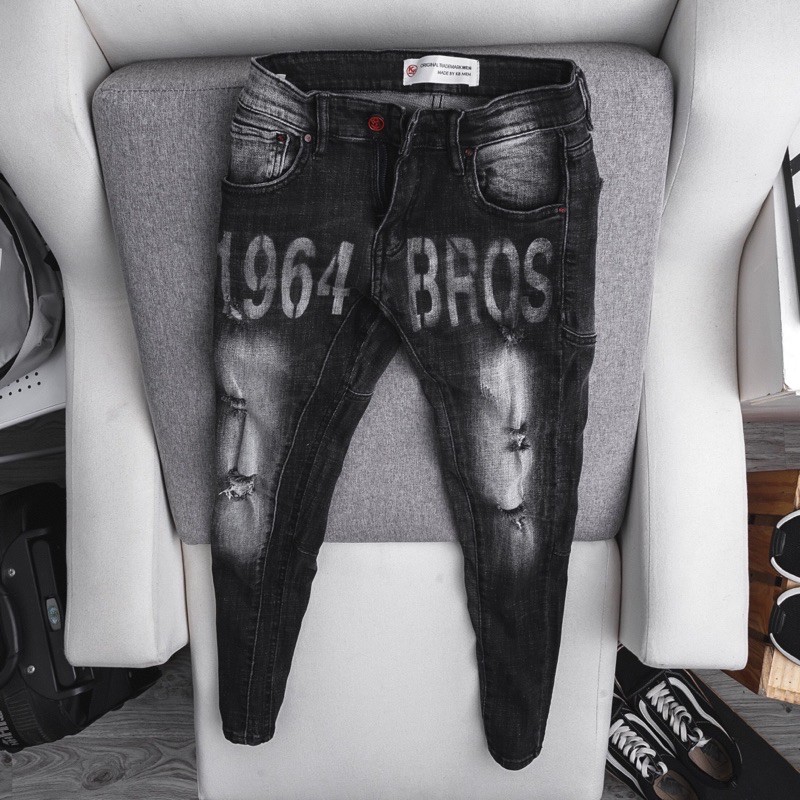 [⚡Mua 2 tặng 1⚡️] Quần jean nam skinny CAO CẤP màu đen thời trang | BigBuy360 - bigbuy360.vn