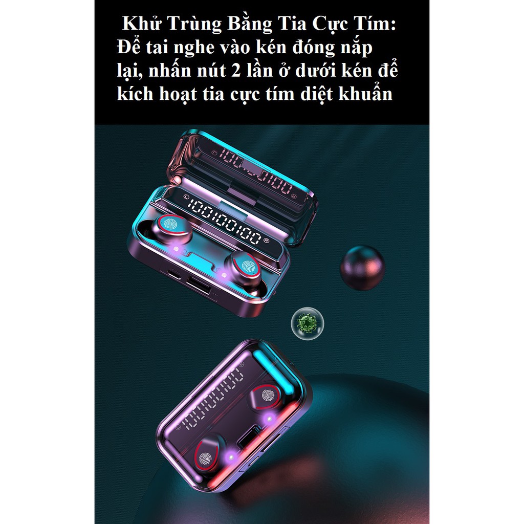 Tai Nghe Bluetooth 5.1 Amoi Nút Cảm Ứng - Tai Nghe Không Dây | BigBuy360 - bigbuy360.vn