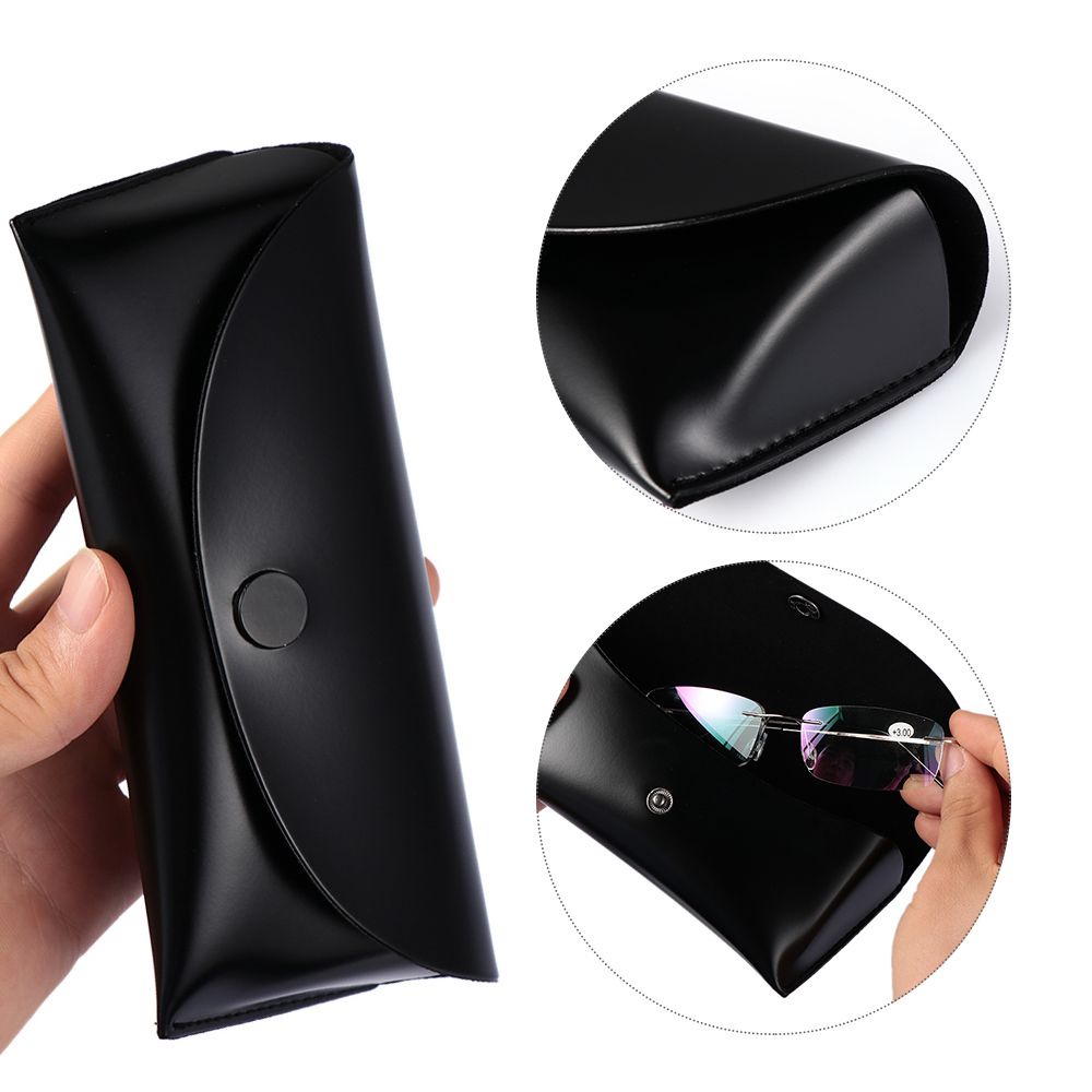 Kính mắt đọc sách gọng hợp kim tròng titan không viền siêu nhẹ/ Hộp đựng kính mắt dành cho cả nam và nữ