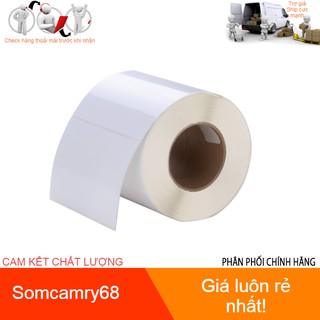 Decal nhiệt in tem nhãn 50x70 mm, cuộn 10m
