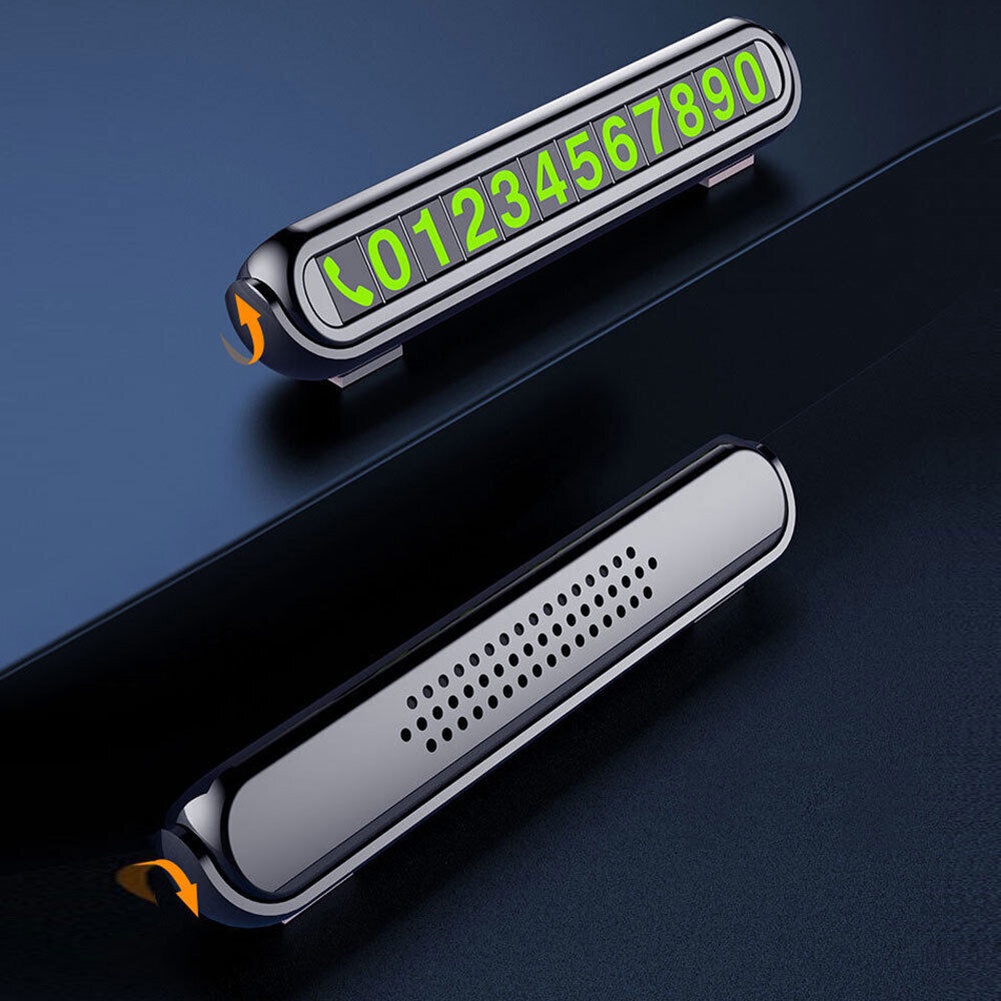 ⚡Hot Sale⚡Car Temporary Parking Card Phone Number Card Plate Park Stop Auto Accessories Car Styling Temporary Parking Card Phone Number Card Plate Telephone Number Car Park Stop In Car-styling Automobile Accessories