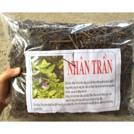 1kg nhân trần khô thanh nhiệt, giải độc, mát gan chuẩn hàng loại 1