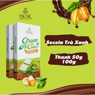 Socola trà xanh Henk 50g