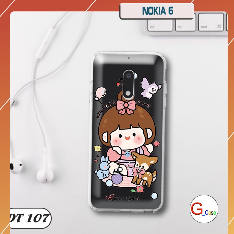 Ốp lưng dẻo in hình nokia 6