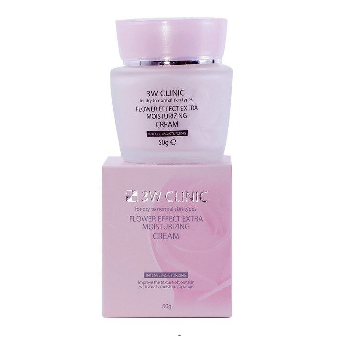 Kem dưỡng ẩm dưỡng trắng da chiết xuất từ Hoa Hồng 3W Clinic Hàn Quốc 50ml | BigBuy360 - bigbuy360.vn