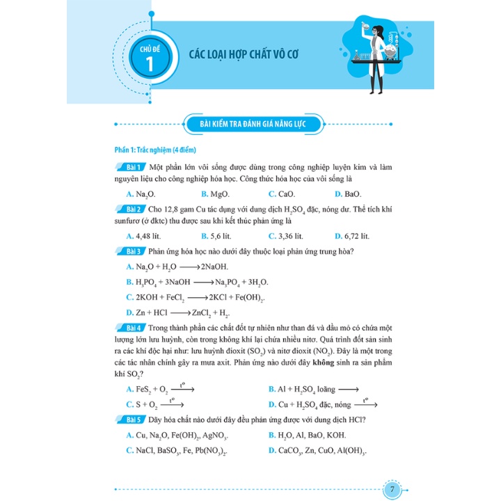 Sách Bổ Trợ - Tự Học Toàn Diện Hóa Học - Từ Cơ Bản Đến Nâng Cao Lớp 9