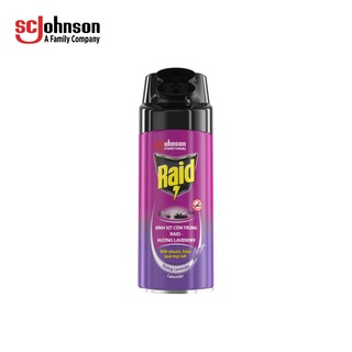 Bình Xịt Côn Trùng Raid Hương Lavender 300ml