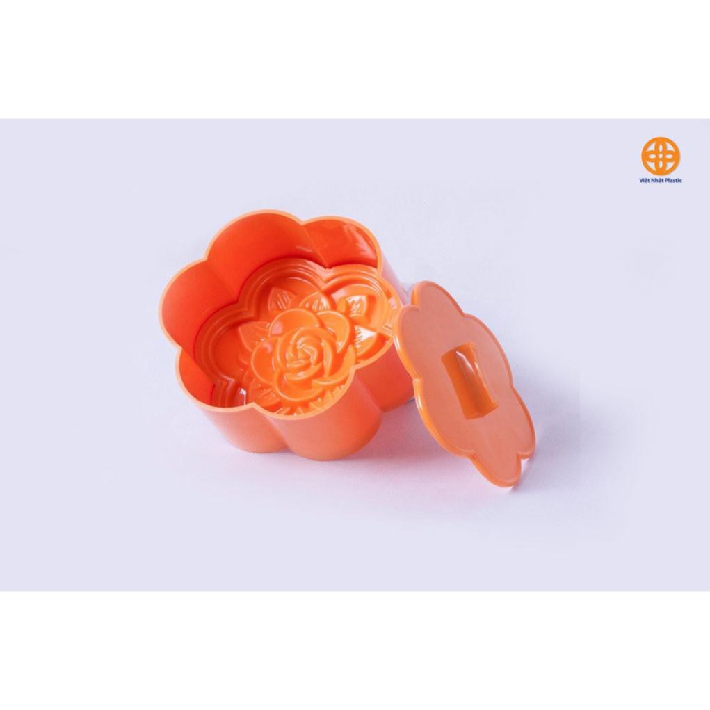KHUÔN XÔI KHUÔN BÁNH NGỌT HÌNH HOA HỒNG ÉP XÔI HÌNH TRÁI TIM NHỰA VIỆT NHẬT