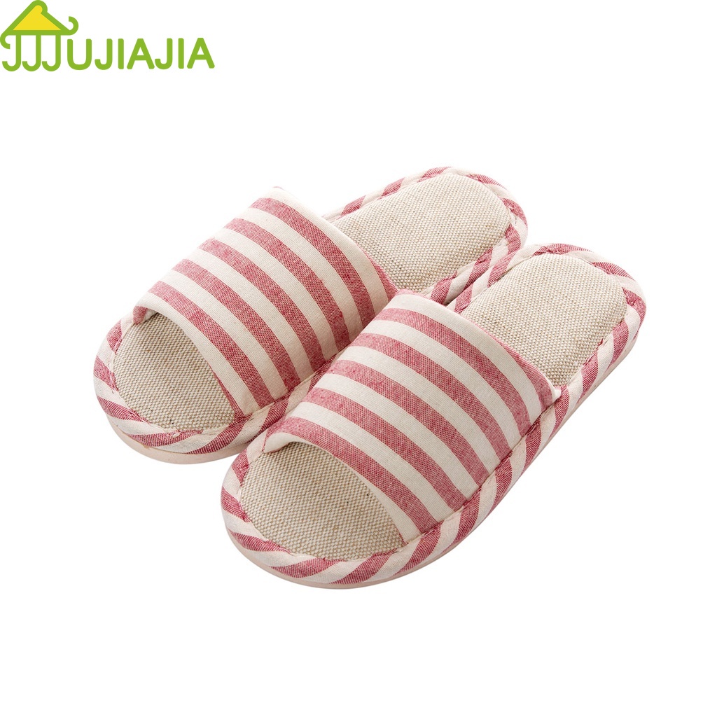 Dép JUJIAJIA mang trong nhà mềm mại thoáng khí giữ ấm chống trượt hai lớp nhiều màu