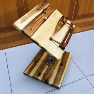 Kệ tụng kinh gỗ chân inox Tâm Pháp