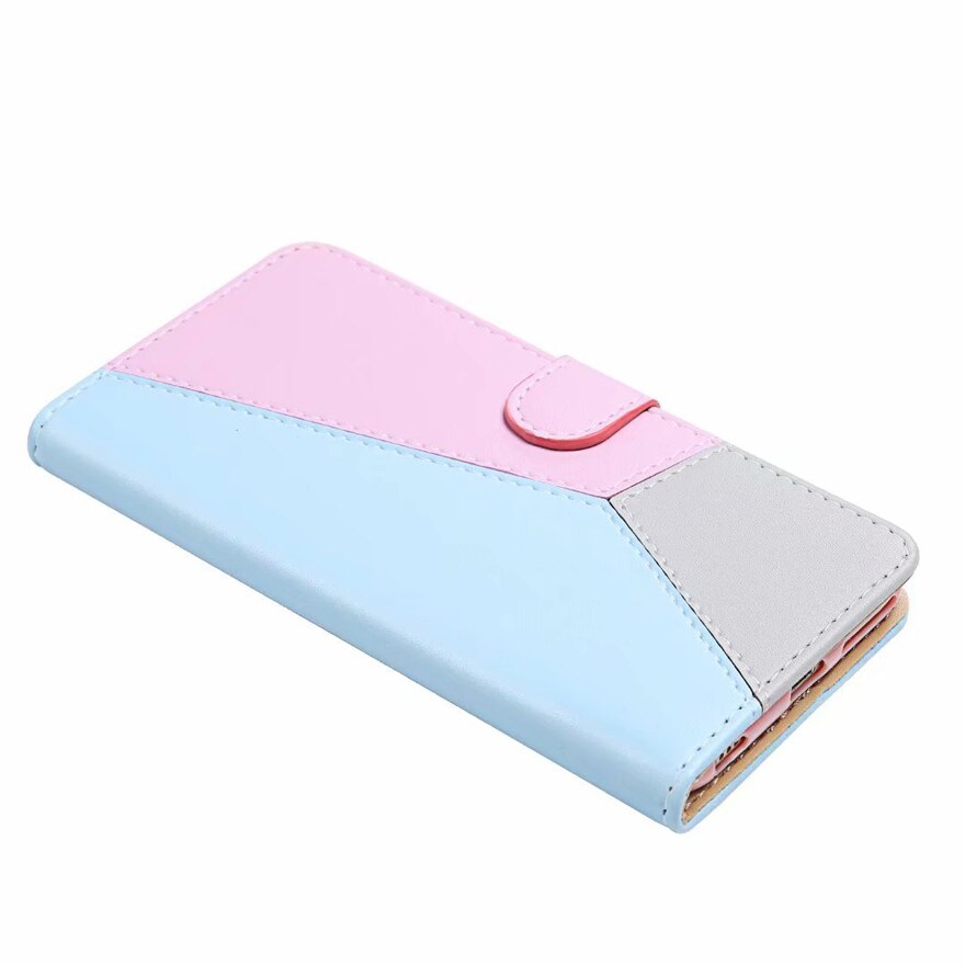 Fashion Stitching Leather Solid color Flip Case For Samsung Galaxy Note20 Note 20 N980F N 980F 6.7" inch luxury Wallet Cover