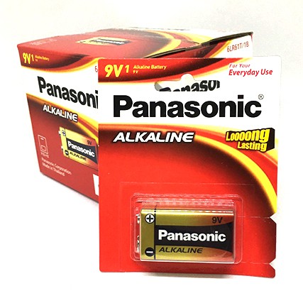 Pin 9V Panasonic alkaline 6LR61T chính hãng