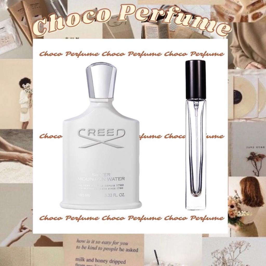 Nước hoa Creed Silver moutain water 5ml/10ml/20ml "𝒞𝒽𝑜𝒸𝑜 𝒫𝑒𝓇𝒻𝓊𝓂𝑒"