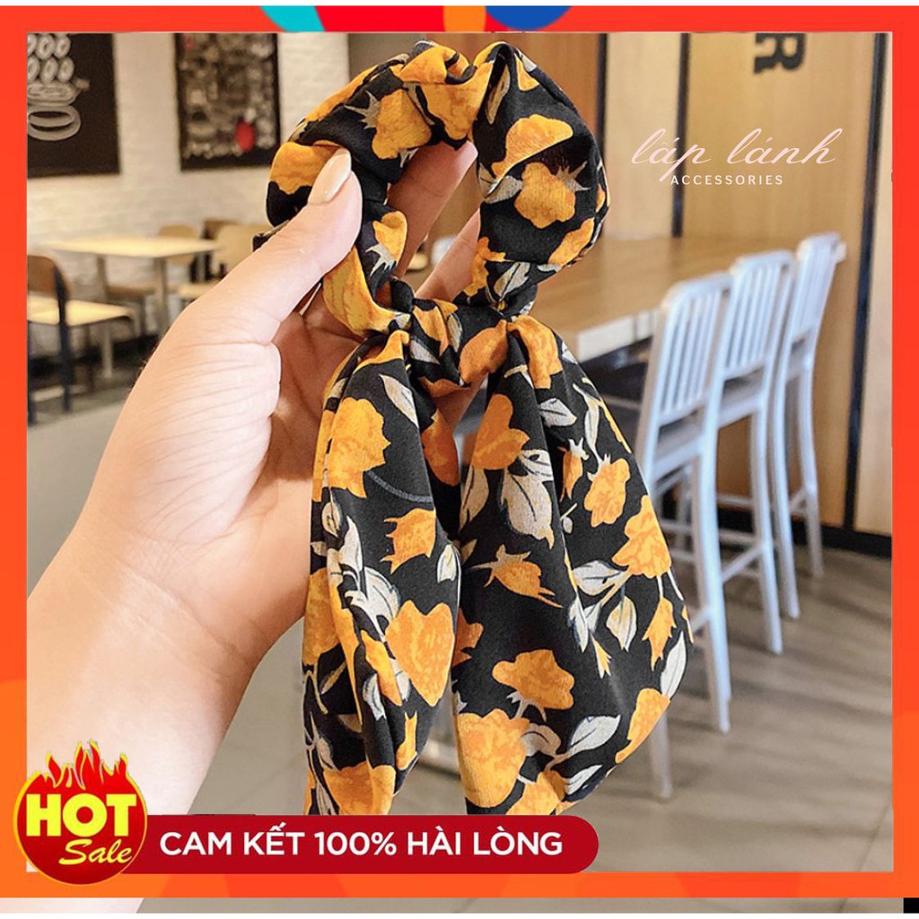 [Có sẵn] CỘT TÓC NƠ HOA RETRO KIỂU PHÁP PHONG CÁCH MÙA HÈ VINTAGE LÃNG MẠN ĐÁNG YÊU CT17