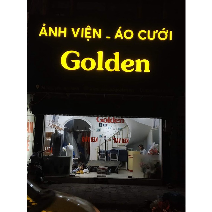 Chữ mica, chữ hộp có đèn cắt theo yêu cầu