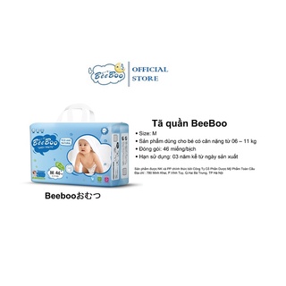 TÃ BỈM QUẦN BEEBOO SIÊU MỎNG SIZE L (42 MIẾNG)
