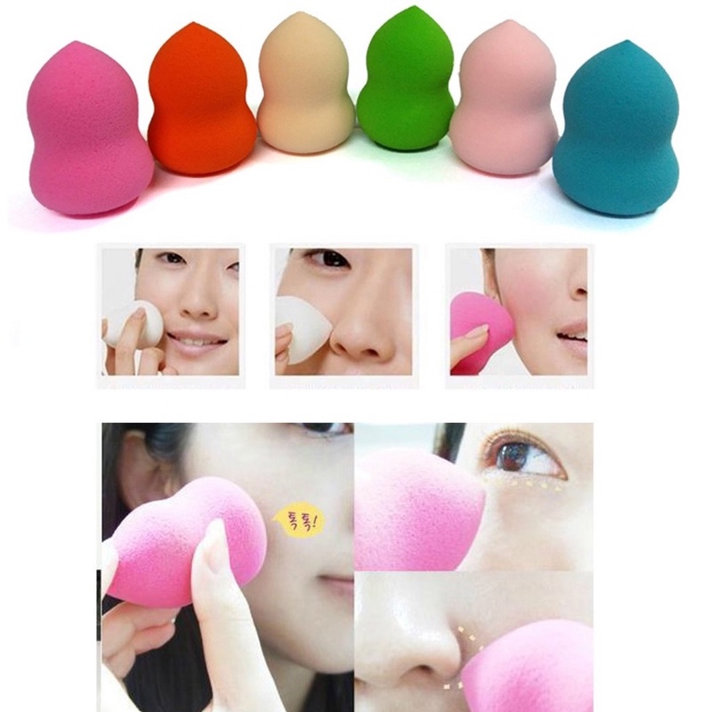 Bông Mút Tán Kem Nền, Trang Điểm Hồ Lô Siêu Mềm