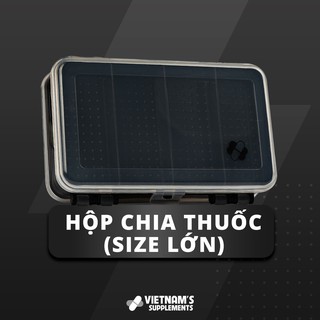 HỘP CHIA THUỐC TIỆN LỢI 2 MẶT NHỎ GỌN.