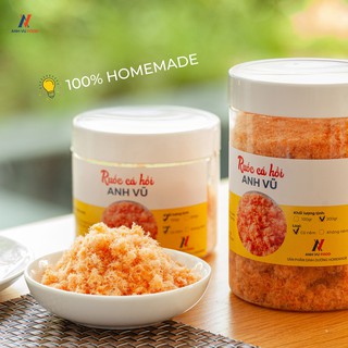 HOMEMADE | Ruốc Cá Hồi Anh Vũ - Thơm Ngon, Bổ Dưỡng Cho Bé Ăn Dặm, Trẻ Em & Người Lớn, Bà Bầu