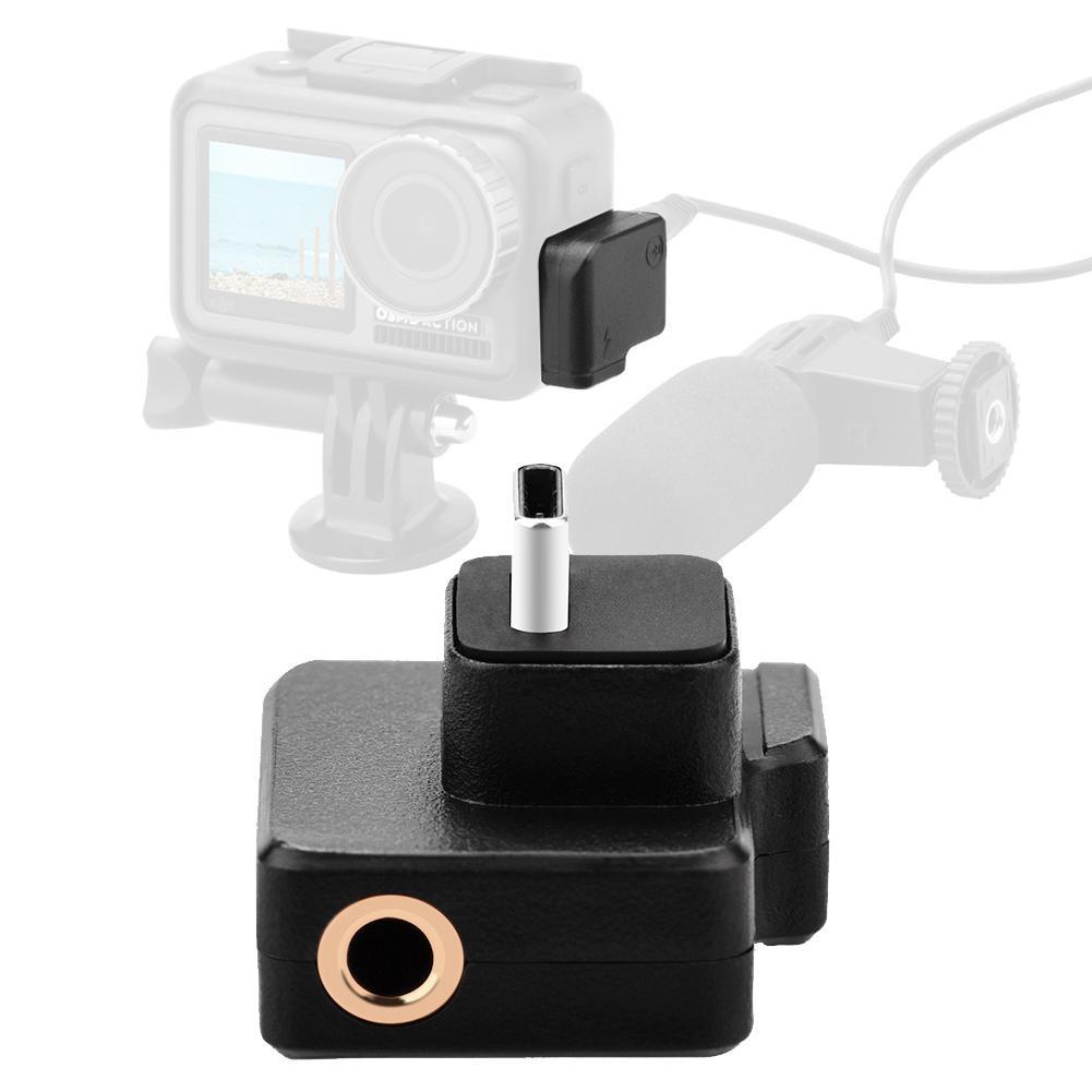 Đầu chuyển đổi USB-C sang hai cổng 3.5mm cho DJI OSMO S3C5 Action Q1F6 | BigBuy360 - bigbuy360.vn