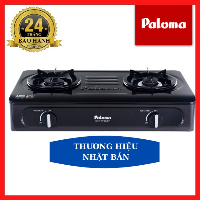 Bếp gas đôi Paloma PA-V71EB-công nghệ Nhật Bản,an toàn tiết kiệm ga,giá rẻ-bảo hành 24 tháng