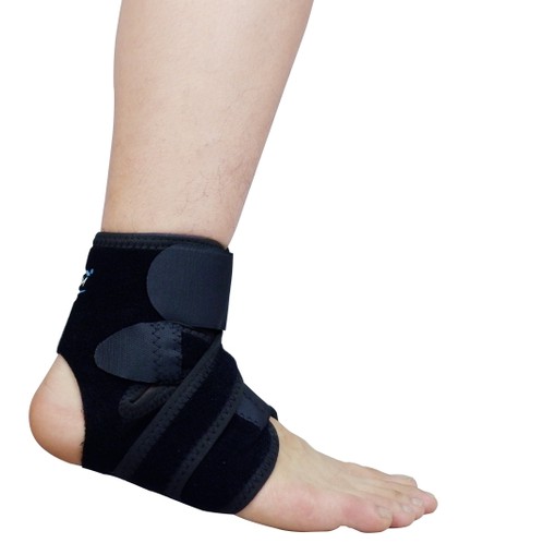 Băng mềm có dán chống lật cổ chân United Medicare (D02), Màu Đen