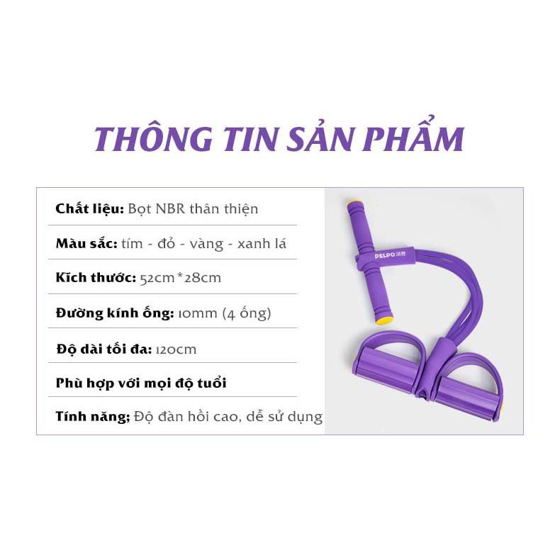 Dây tập thể dục [SIÊU HOT] Dây kéo lưng, Dây tập thể dục, tập gym, tập cơ bụng thông minh tại nhà