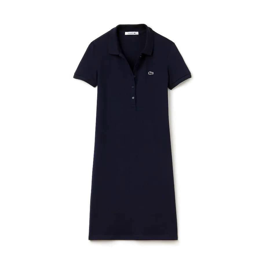 Váy Polo Nữ Dáng Xuông Màu Xanh Than Giấu Bụng - Hàng Xuất Dư Của Lascote - VX01 [FOLLOW NHẬN 20K]