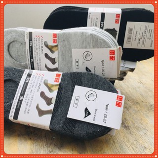 10 đôi tất vớ lười nam loại 1 xuất Nhật vãi cotton, hút ẩm, kháng khuẩn