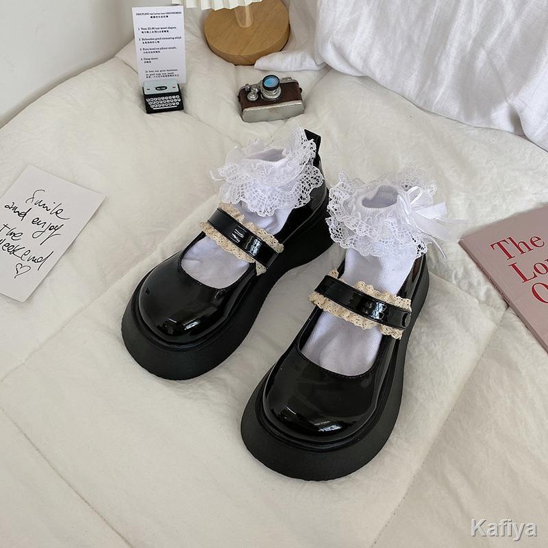 Giày da nhỏ kiểu Anh của nữ Giày Mary Jane mới