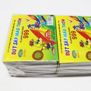 Combo 10 hộp bút sáp mic 12 màu