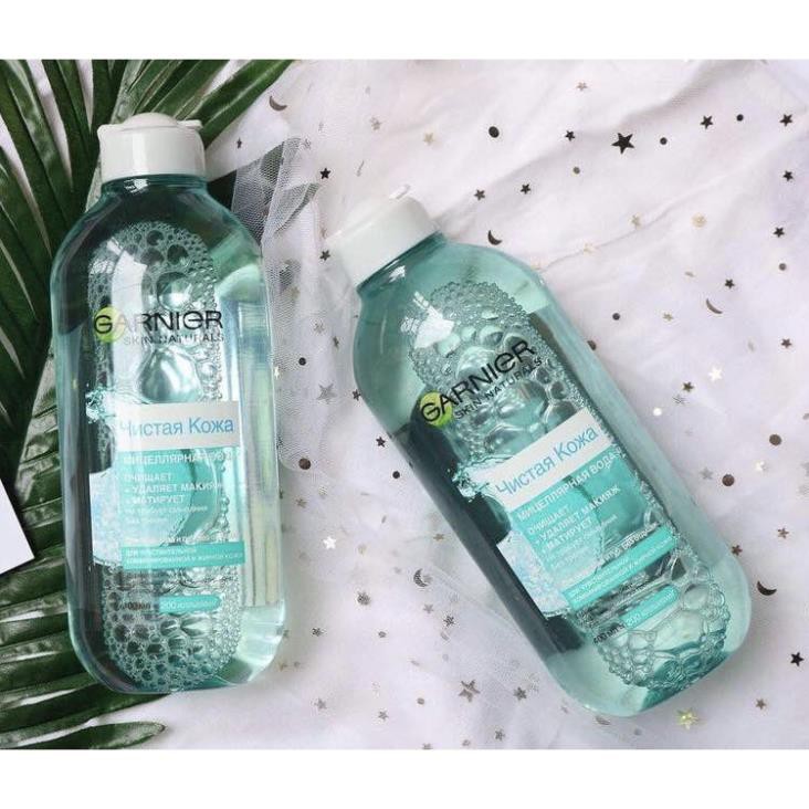 [Hàng Auth Hàn Quốc] Nước Tẩy Trang - Dầu Tẩy Trang Garnier Micellar cleansing water Pháp 400ml [ Cam Kết Chính Hãng]