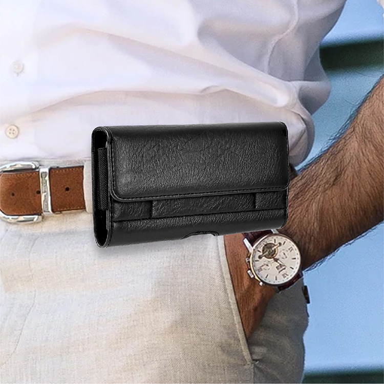 Túi đeo thắt lưng bằng da PU đựng đIện thoại thích hợp cho iPhone13/12/11ProMax 8P 7P Samsung Huawei