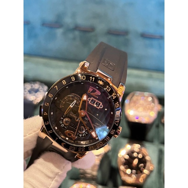 Đồng Hồ Nam ULYSSE NARDIN GMT máy cơ