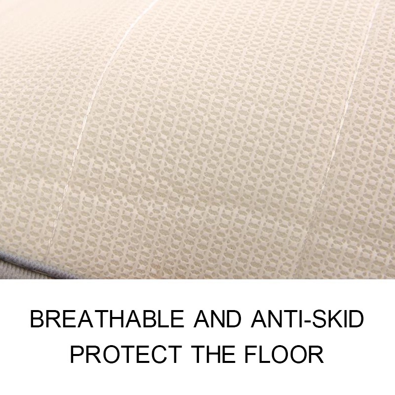 Thảm Chùi Chân Mềm Mại Thấm Hút Tốt Chống Trượt Màu Trơn Kích Thước 40x60cm