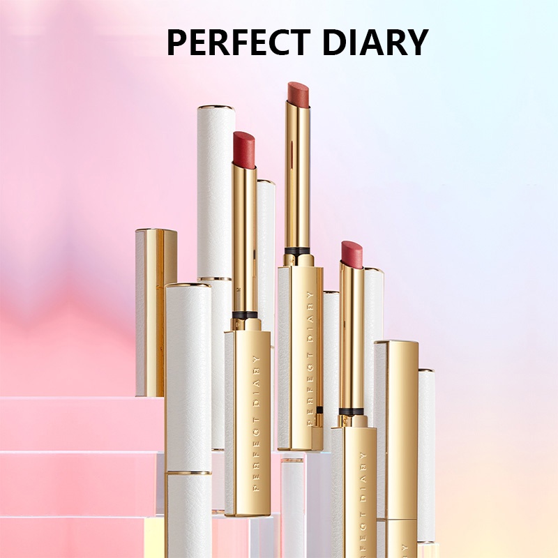 Son Thỏi PERFECT DIARY Velvet Slim Dưỡng Môi Căng Bóng [PD001]