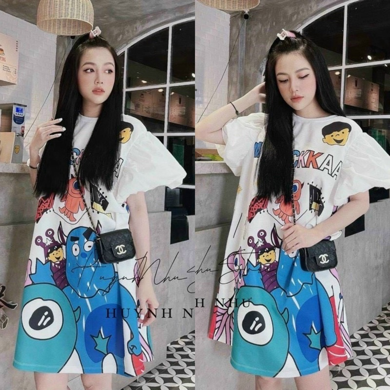 ĐẦM SUÔNG TAY PHỒNG HOẠT HÌNH