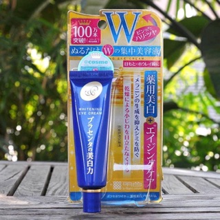 KEM DƯỠNG MẮT Meishoku PlaceWhiter Medicated Whitening Eye