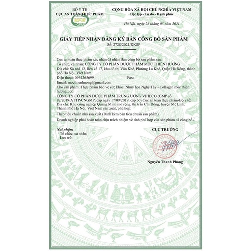 Nhuỵ Hoa Nghệ Tây-collagen Mộc Thiên Hương | BigBuy360 - bigbuy360.vn