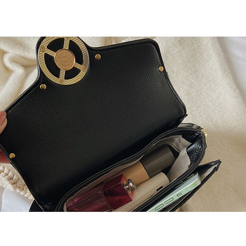 Túi đeo chéo hình vuông cỡ nhỏ thiết kế đơn giản thời trang cho nữ