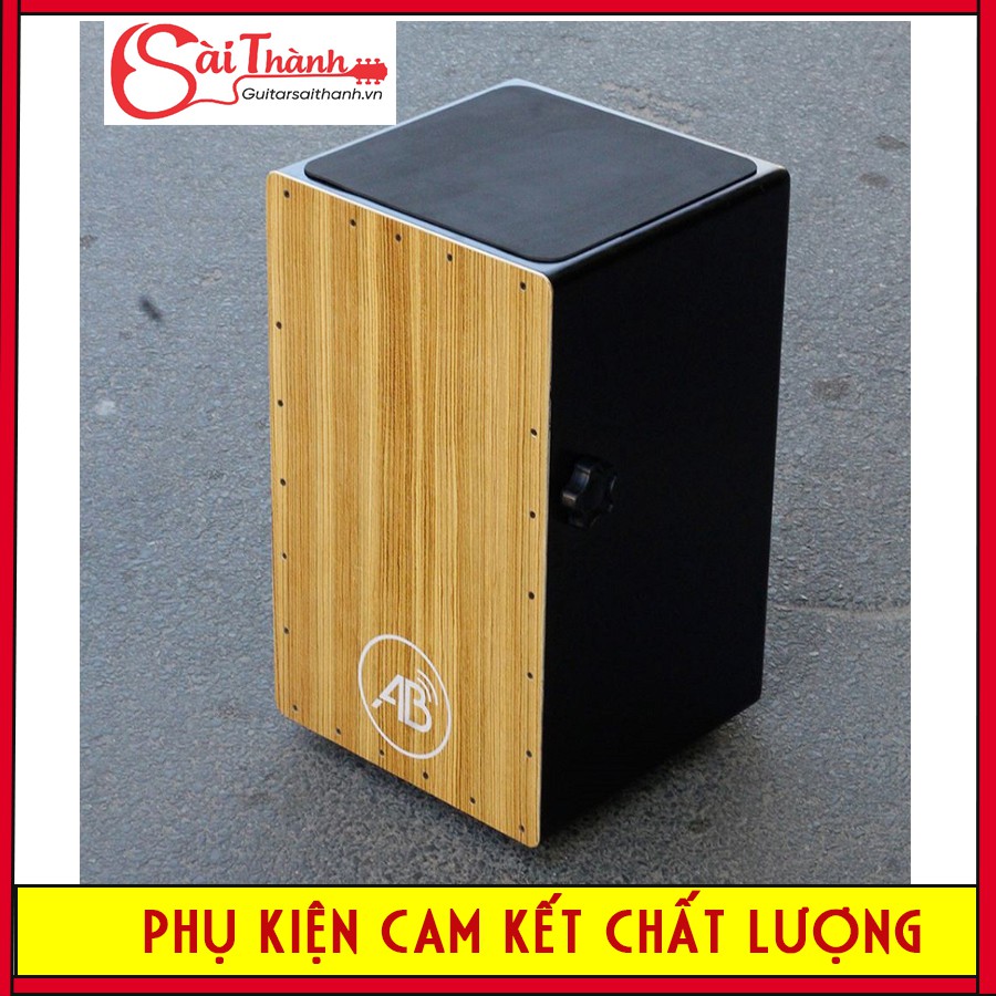 Trống cajon có tai AB (đã hổ trợ 100k vận chuyển)