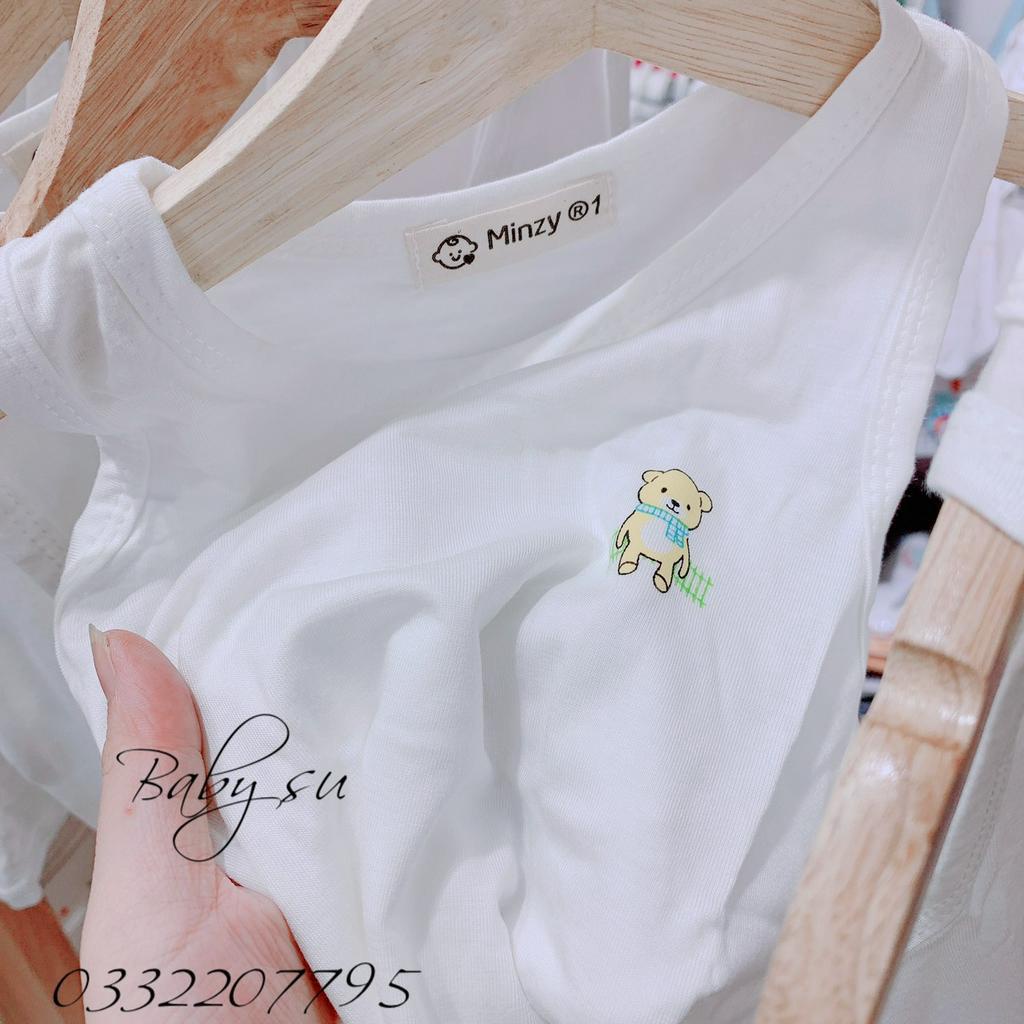 Áo Sát Nách,Ba Lỗ Thun Lạnh Cho Bé Trai,Bé Gái 3-20kg Chất Đẹp, Mềm Mại - Baby Su