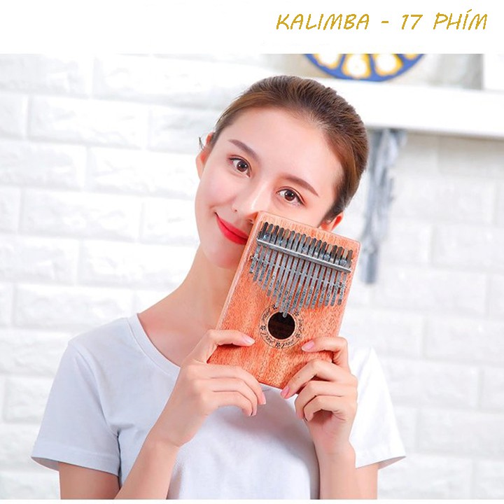 Đàn Kalimba 17 phím Đàn Kalimba Thumb Piano Đàn Kalimba Ngón Tay Cái Kèm Đủ Phụ Kiện